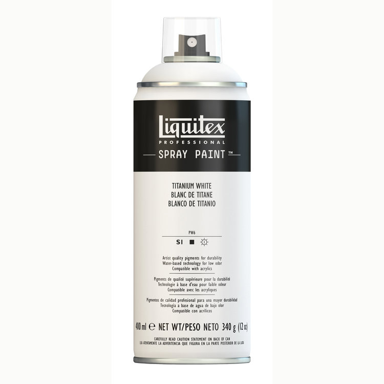 Liquitex spuitbus acrylverf / spraypaint titanium white
