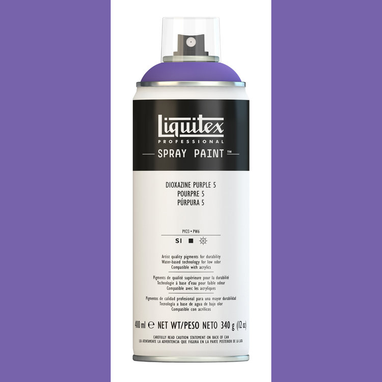Liquitex spray paint dioxine purple 5 - 400ml