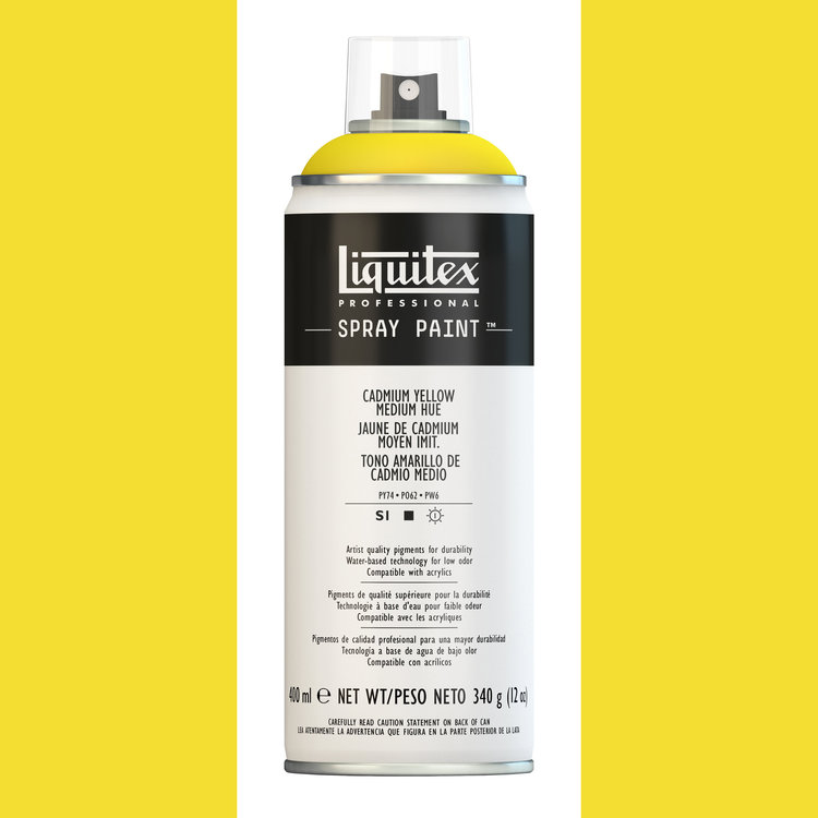 Liquitex spray paint cadmium yellow medium hue - 400ml