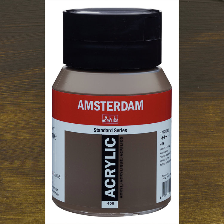 Amsterdam 408 acrylverf pot 500ml - omber naturel