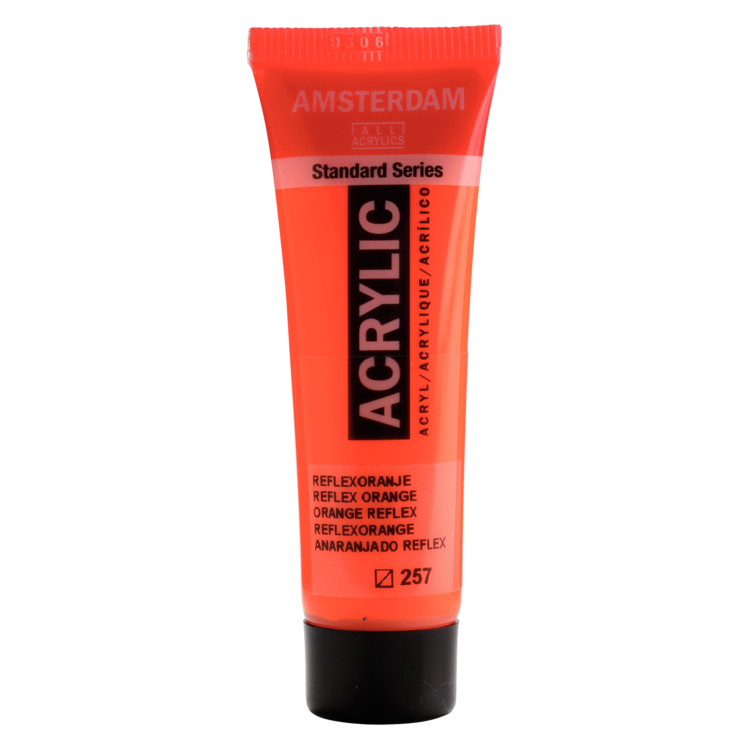 Amsterdam 257 acrylverf 20ml reflexoranje