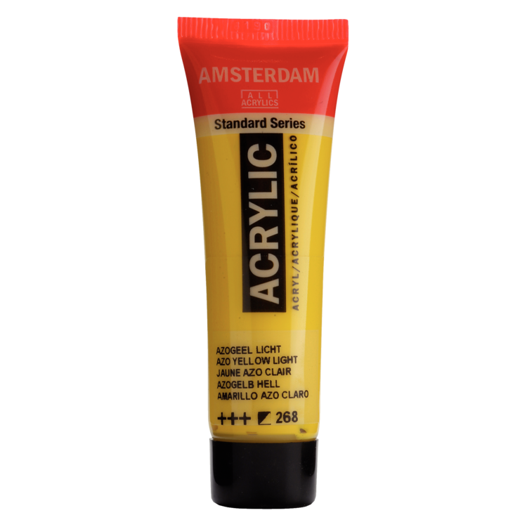Amsterdam 268 acrylverf tube 20ml - azogeel licht