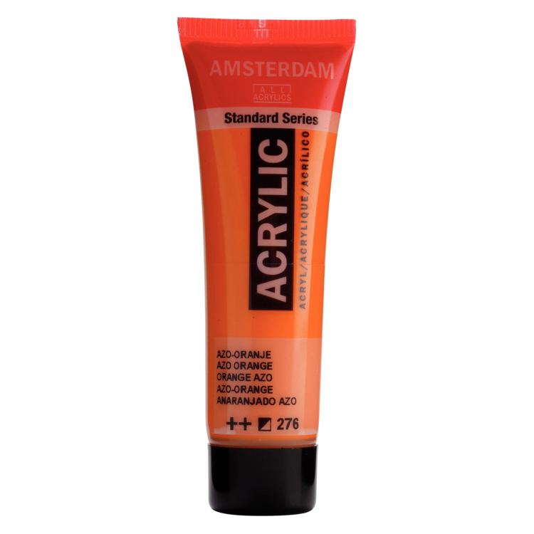 Amsterdam 276 acrylverf 20ml azo oranje