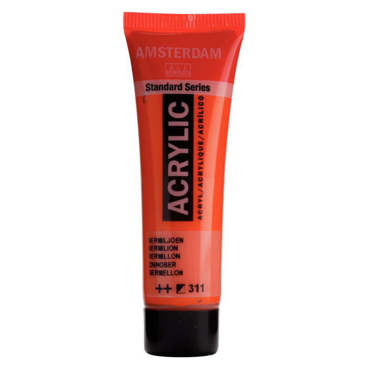 Amsterdam 311 acrylverf 20ml vermiljoen