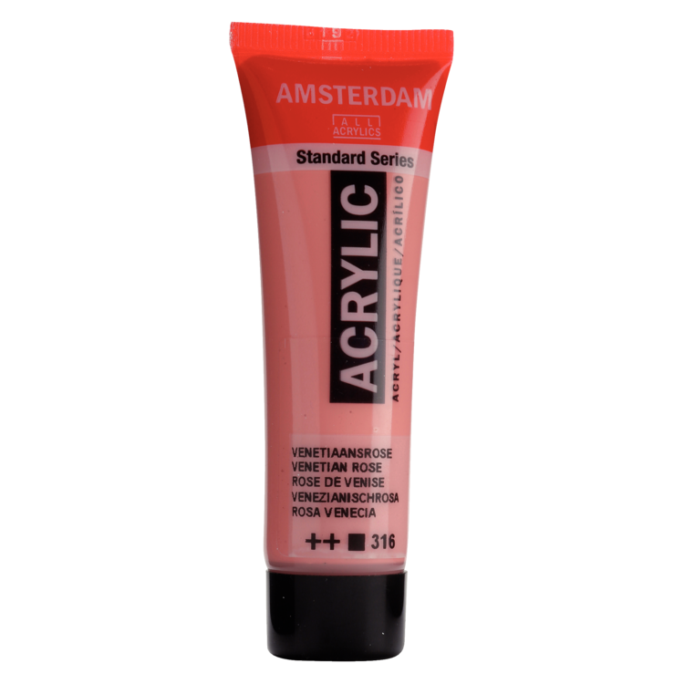 Amsterdam 316 acrylverf tube 20ml - Venetiaans roze