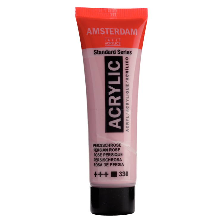 Amsterdam 330 acrylverf tube 20ml - Perzisch roze