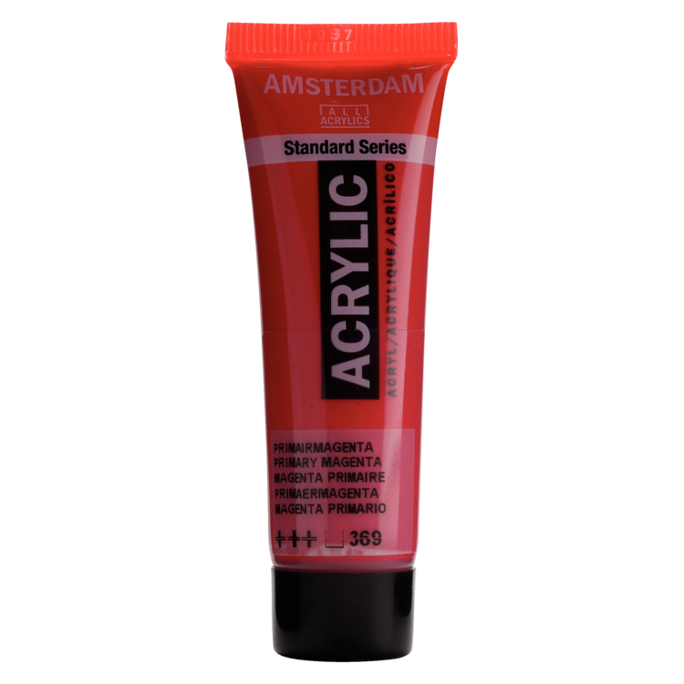Amsterdam 369 acrylverf tube 20ml - primair magenta