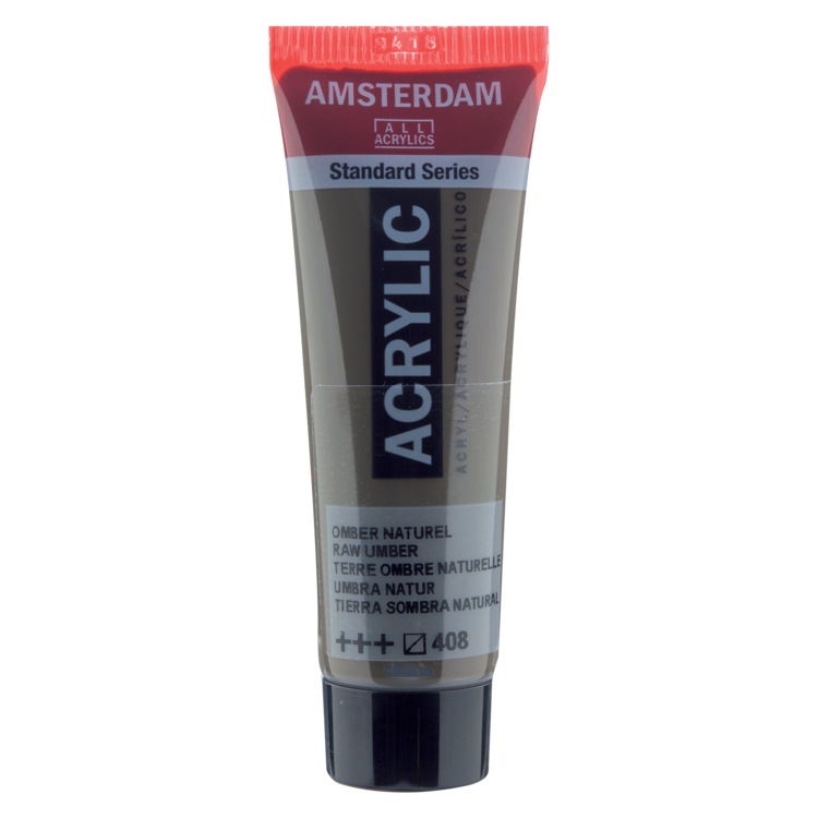 Amsterdam 408 acrylverf tube 20ml - omber naturel
