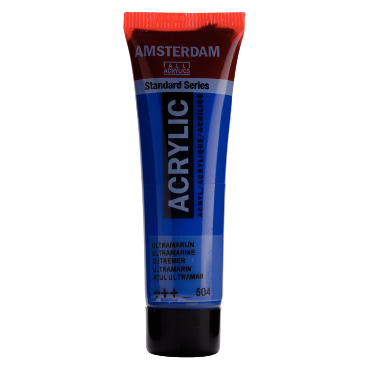 Amsterdam 504 acrylverf tube 20ml - ultramarijn