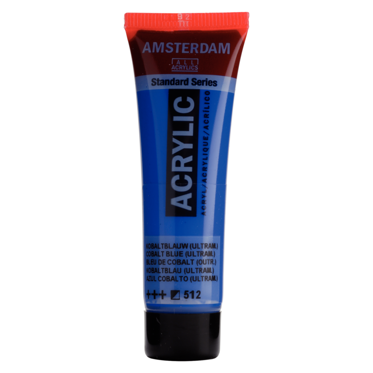 Amsterdam 512 acrylverf tube 20ml - kobalt blauw ultramarijn