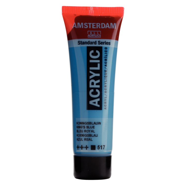 Amsterdam 517 acrylverf 20ml koningsblauw