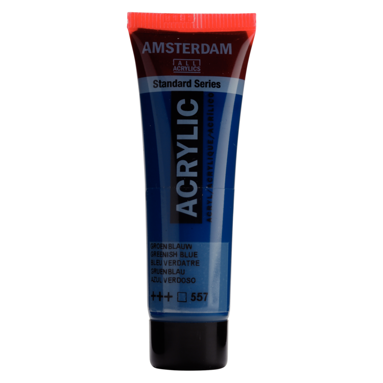 Amsterdam 557 acrylverf tube 20ml - groenblauw