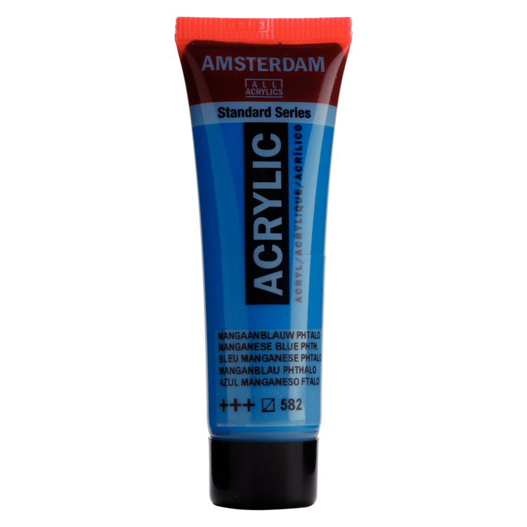 Amsterdam 582 acrylverf 20ml mangaanblauw