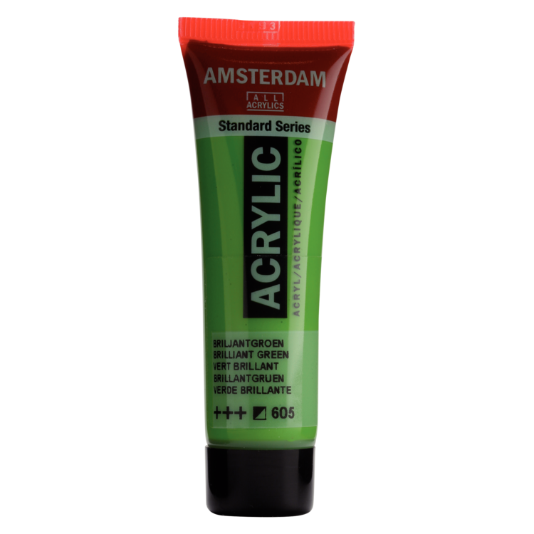 Amsterdam 605 acrylverf tube 20ml - briljant groen