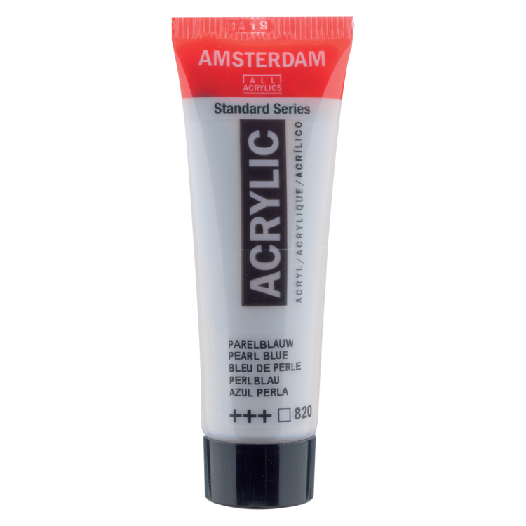 Amsterdam 820 acrylverf 20ml parelblauw
