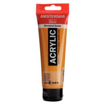Amsterdam 231 acrylverf 120ml goudoker