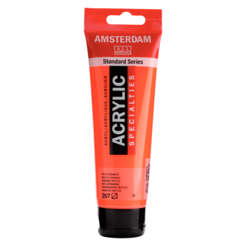 Amsterdam 257 reflexoranje - 120ml acrylverf