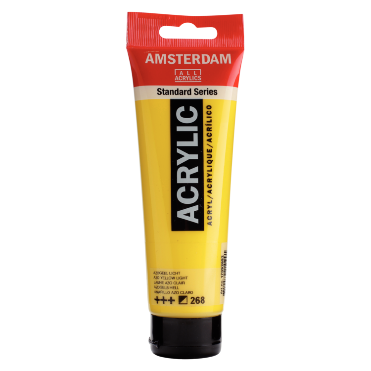 Amsterdam 268 acrylverf 120ml azogeel lt