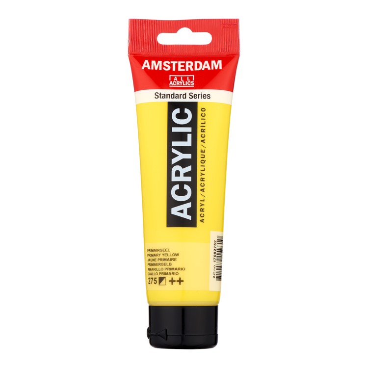 Amsterdam 275 acrylverf 120ml primairgeel