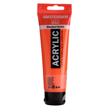 Amsterdam 311 acrylverf 120ml vermiljoen