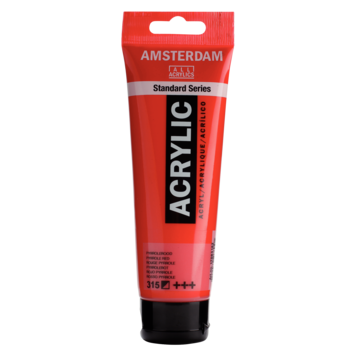 Amsterdam 315 acrylverf 120ml pyrrolerood