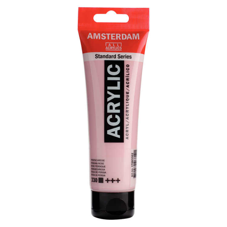 Amsterdam 330 acrylverf 120ml perzischroze