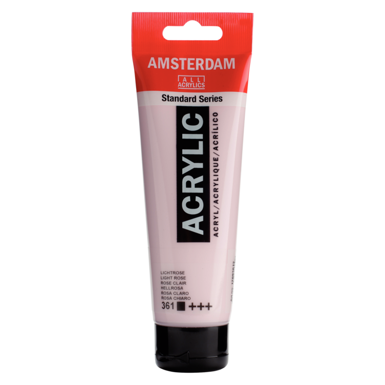 Amsterdam 361 acrylverf tube 120ml - lichtroze