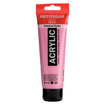 Amsterdam 385 acrylverf 120ml quinac.roze lt