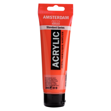 Amsterdam 398 acrylverf 120ml naftolrood lt