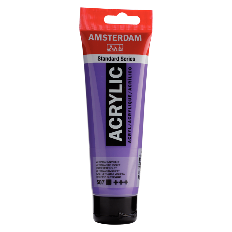 Amsterdam 507 acrylverf tube 120ml - ultramarijn violet