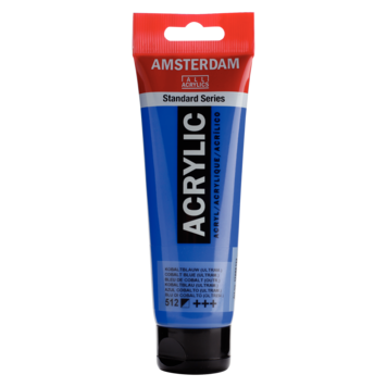 Amsterdam 512 kobalt blauw (ultra) - 120ml acrylverf