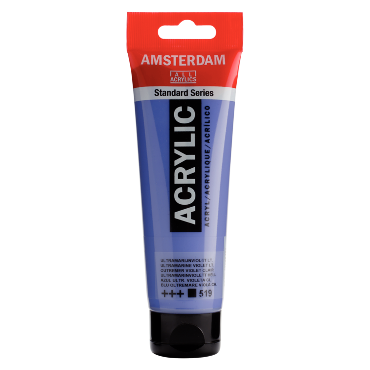Amsterdam 519 acrylverf tube 120ml - ultramarijn violet licht