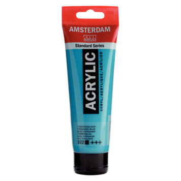 Amsterdam 522 acrylverf 120ml turkooisblauw