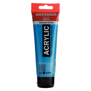 Amsterdam 564 briljant blauw - 120ml acrylverf