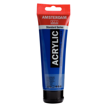 Amsterdam 570 acrylverf 120ml phtaloblauw