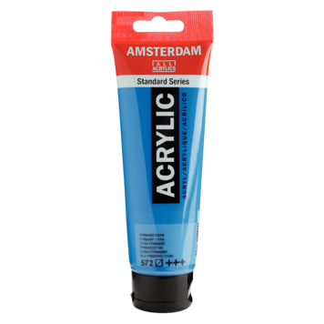 Amsterdam 572 acrylverf 120ml prim.cyaan