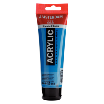Amsterdam 582 acrylverf 120ml mangaanblauw