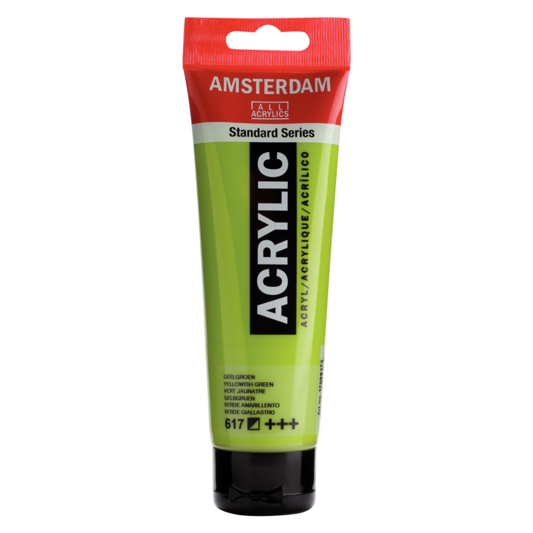 Amsterdam 617 acrylverf tube 120ml - geelgroen