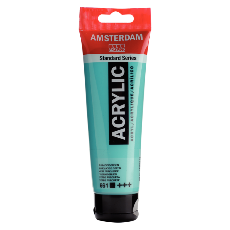 Amsterdam 661 acrylverf 120ml turk.groen