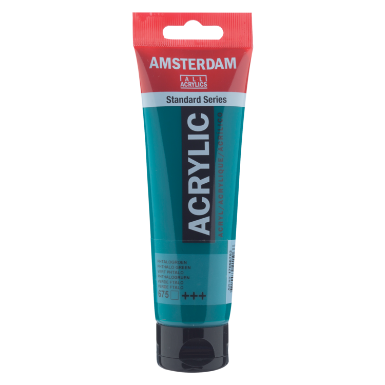 Amsterdam 675 acrylverf 120ml phtalogroen