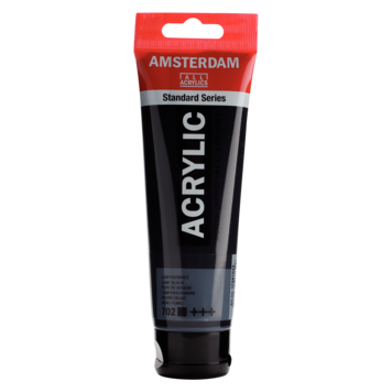 Amsterdam 702 acrylverf 120ml lampenzwart