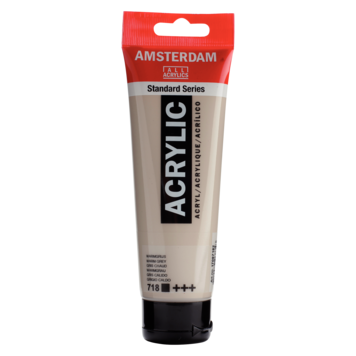 Amsterdam 718 acrylverf 120ml warmgrijs