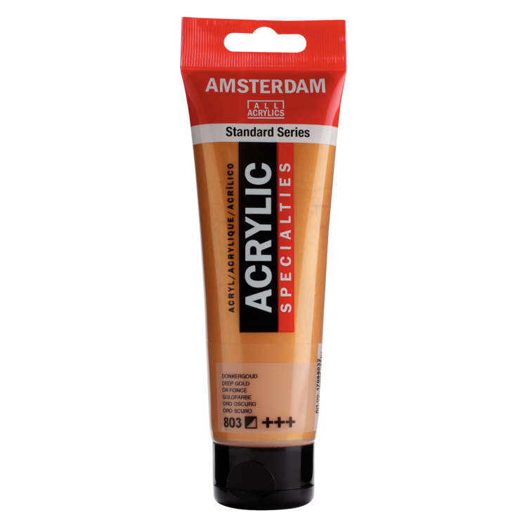 Amsterdam 803 acrylverf tube 120ml - donkergoud