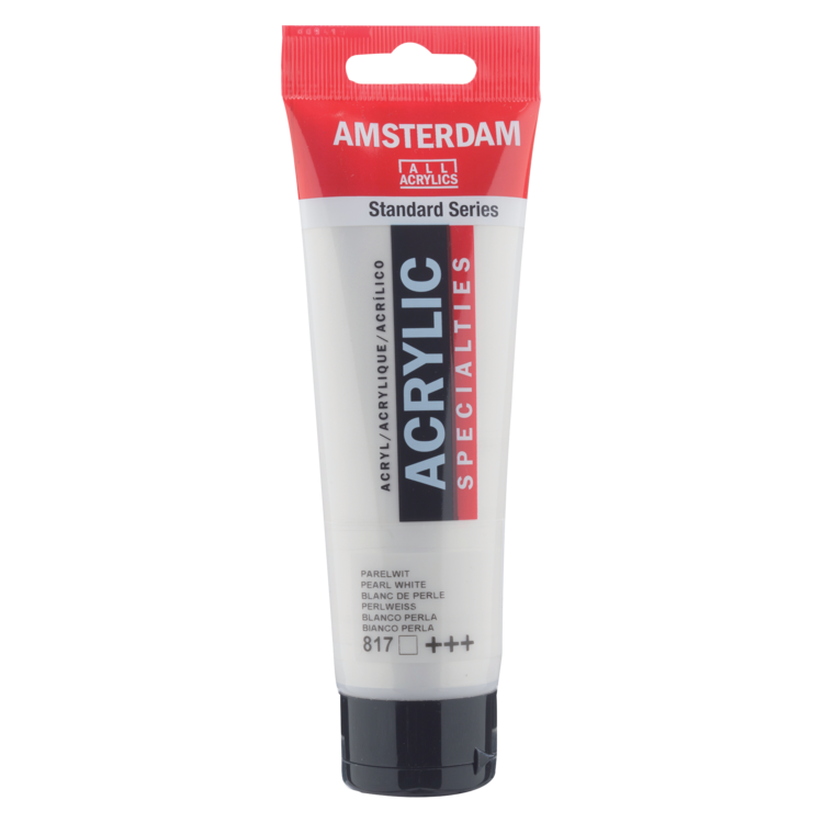 Amsterdam 817 acrylverf 120ml parelwit