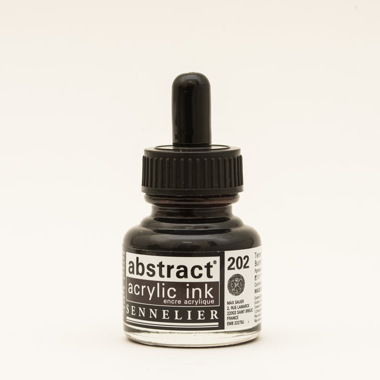 Sennelier (Abstract) 202 Abstract acryl inkt 30ml - burnt umber