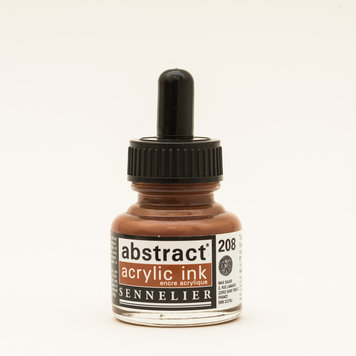 Sennelier (Abstract) 208 Abstract acryl inkt 30ml - raw sienna