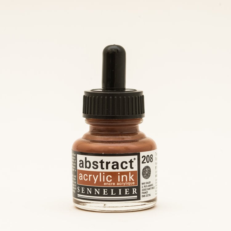 Sennelier (Abstract) 208 Abstract acryl inkt 30ml - raw sienna