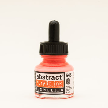 Sennelier (Abstract) 648 Abstract acryl inkt 30ml - fluo orange