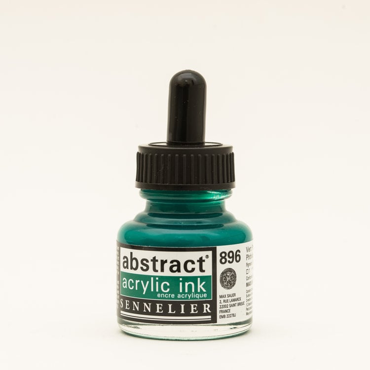 Sennelier (Abstract) 896 Abstract acryl inkt 30ml - phthalo green