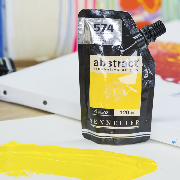 Sennelier (Abstract) Abstract acrylverf - 5x 120ml primary set
